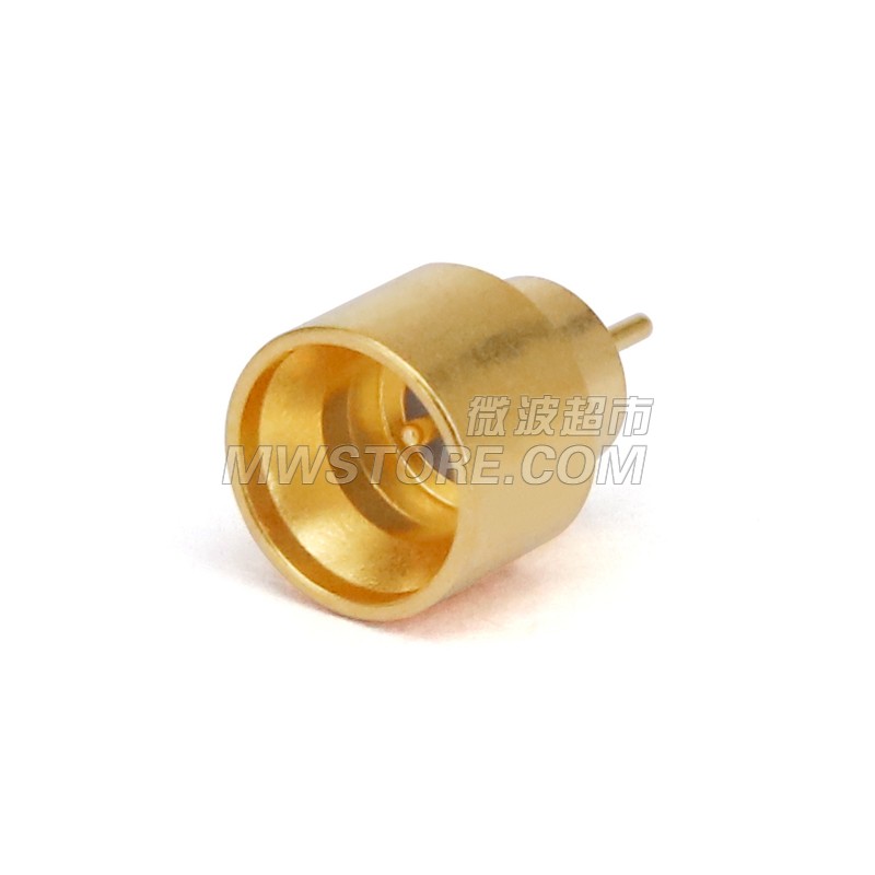 GPPO(mini-SMP)(公)端接连接器，玻璃烧结气密封，全擒纵，DC-65GHz