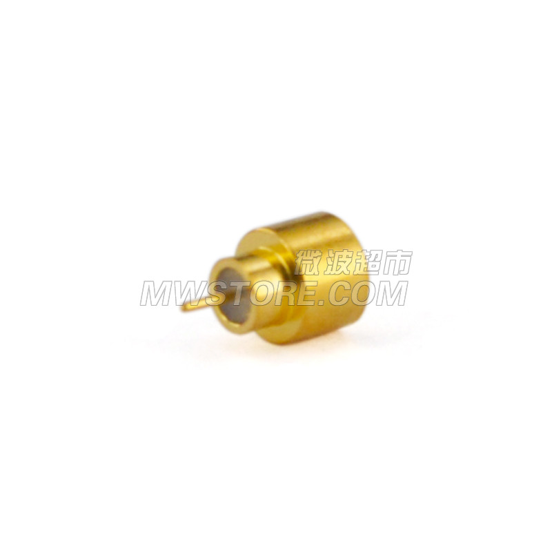 GPPO(mini-SMP)(公)端接连接器，玻璃烧结气密封，全擒纵，DC-65GHz